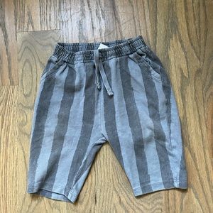 Zara Boy Striped Blue Pants - Size 6-9 Months